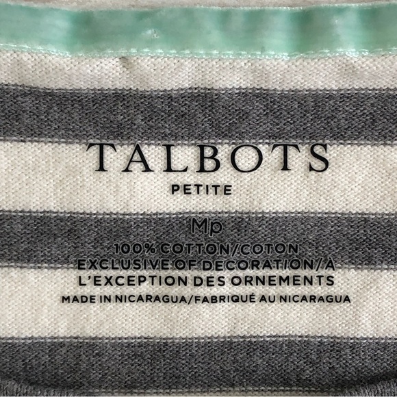 Talbots Women’s Striped Sweater Size Mp (Petite) - Picture 8 of 11